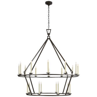 Darlana Extra Large Two-Tier Chandelier (279|CHC 5199AI)
