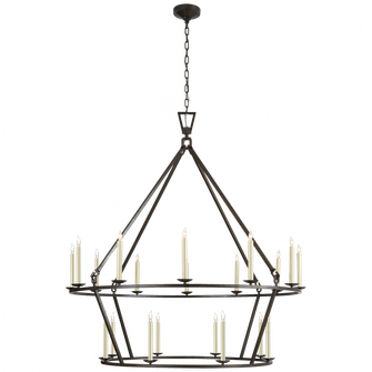Darlana Extra Large Two-Tier Chandelier (279|CHC 5199AI)