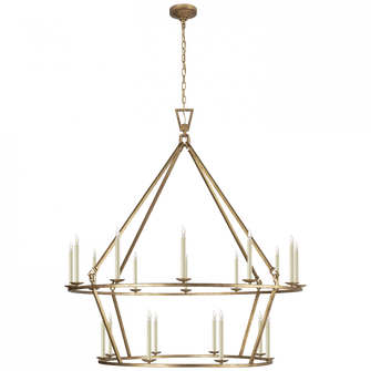 Darlana Extra Large Two-Tier Chandelier (279|CHC 5199GI)