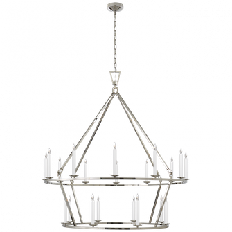 Darlana Extra Large Two-Tier Chandelier (279|CHC 5199PN)