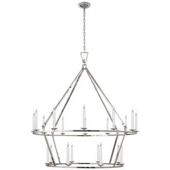 Darlana Extra Large Two-Tier Chandelier (279|CHC 5199PN)