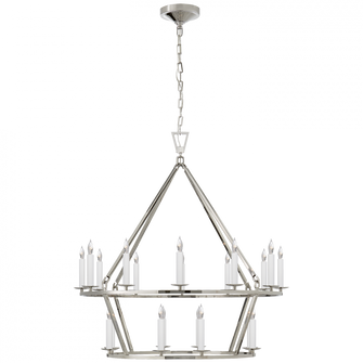 Darlana Medium Two-Tier Chandelier (279|CHC 5178PN)