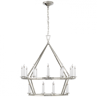 Darlana Medium Two-Tier Chandelier (279|CHC 5178PN)
