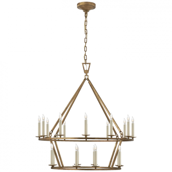 Darlana Medium Two-Tier Chandelier (279|CHC 5178GI)