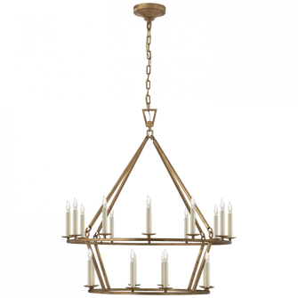 Darlana Medium Two-Tier Chandelier (279|CHC 5178GI)