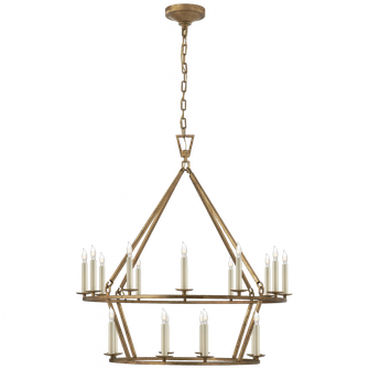 Darlana Medium Two-Tier Chandelier (279|CHC 5178GI)