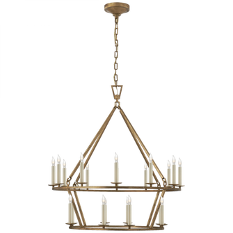 Darlana Medium Two-Tier Chandelier (279|CHC 5178GI)