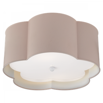 Bryce Medium Flush Mount (279|KS 4117PNK/WHT-FA)