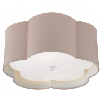 Bryce Medium Flush Mount (279|KS 4117PNK/WHT-FA)