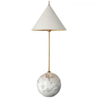 Cleo Orb Base Accent Lamp (279|KW 3118AB/WHT)