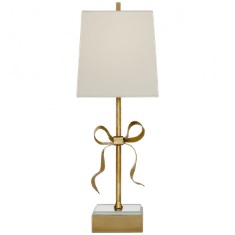 Ellery Gros-Grain Bow Table Lamp (279|KS 3111SB-L)