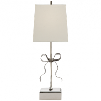 Ellery Gros-Grain Bow Table Lamp (279|KS 3111PN-L)
