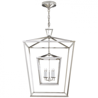 Darlana Large Double Cage Lantern (279|CHC 2179PN)