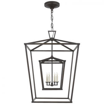 Darlana Large Double Cage Lantern (279|CHC 2179AI)