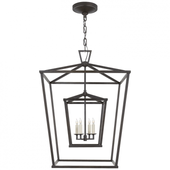 Darlana Large Double Cage Lantern (279|CHC 2179AI)