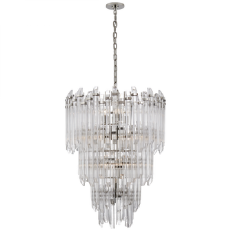 Adele Three-Tier Waterfall Chandelier (279|SK 5423PN-CA)