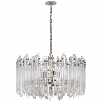Adele Large Wide Drum Chandelier (279|SK 5421PN-CA)