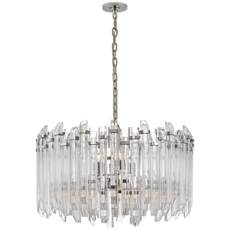 Adele Large Wide Drum Chandelier (279|SK 5421PN-CA)