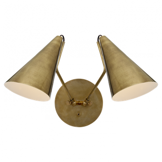Clemente Double Sconce (279|ARN 2059HAB-HAB)