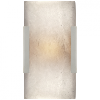 Covet Wide Clip Bath Sconce (279|KW 2115PN-ALB)