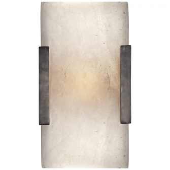 Covet Wide Clip Bath Sconce (279|KW 2115BZ-ALB)