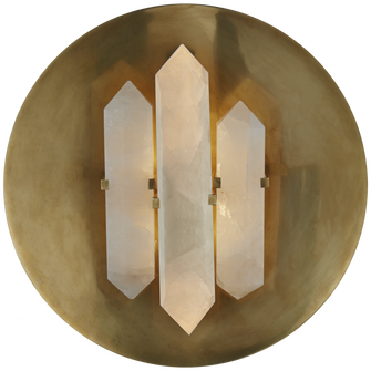 Halcyon Round Sconce (279|KW 2090AB/Q)