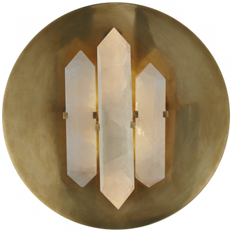 Halcyon Round Sconce (279|KW 2090AB/Q)