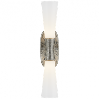 Utopia Large Double Bath Sconce (279|KW 2048PN-WG)