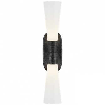 Utopia Large Double Bath Sconce (279|KW 2048AI-WG)