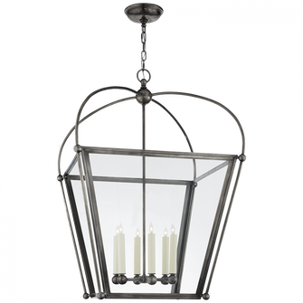 Riverside Large Square Lantern (279|CHC 3440BZ-CG)