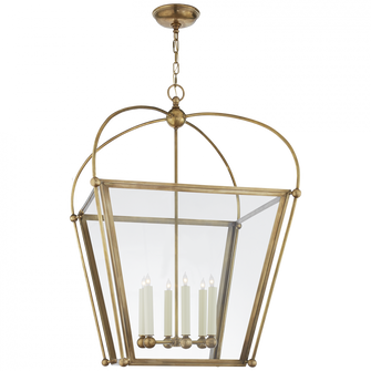 Riverside Large Square Lantern (279|CHC 3440AB-CG)