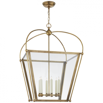Riverside Large Square Lantern (279|CHC 3440AB-CG)