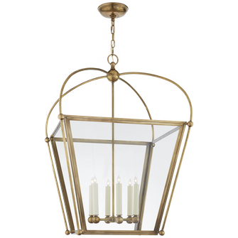 Riverside Large Square Lantern (279|CHC 3440AB-CG)