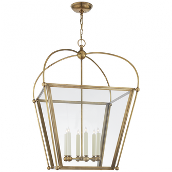 Riverside Large Square Lantern (279|CHC 3440AB-CG)