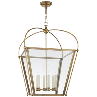 Riverside Large Square Lantern (279|CHC 3440AB-CG)