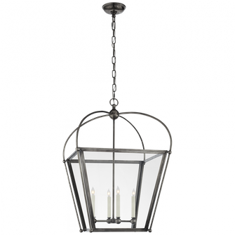Riverside Medium Square Lantern (279|CHC 3439BZ-CG)