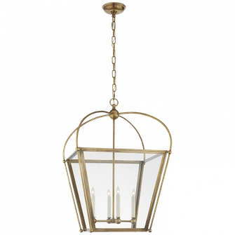 Riverside Medium Square Lantern (279|CHC 3439AB-CG)