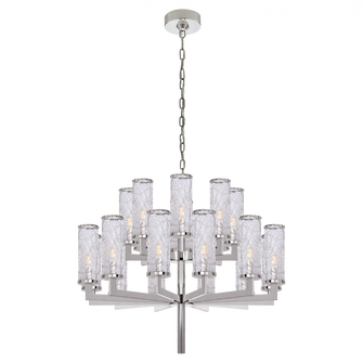 Liaison Double Tier Chandelier (279|KW 5201PN-CRG)