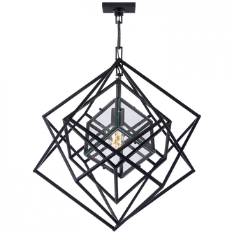 Cubist Small Chandelier (279|KW 5020AI-CG)