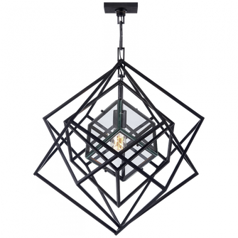 Cubist Small Chandelier (279|KW 5020AI-CG)