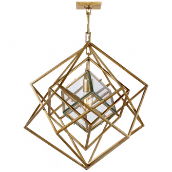 Cubist Small Chandelier (279|KW 5020G-CG)