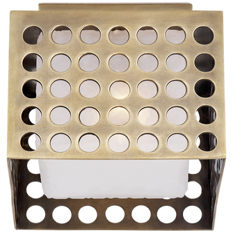 Precision Small Square Flush Mount (279|KW 4060AB-CDG)