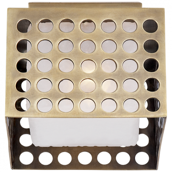 Precision Small Square Flush Mount (279|KW 4060AB-CDG)