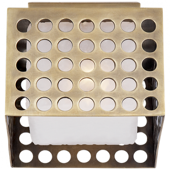 Precision Small Square Flush Mount (279|KW 4060AB-CDG)