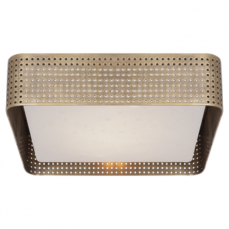 Precision Large Square Flush Mount (279|KW 4061AB-CDG)