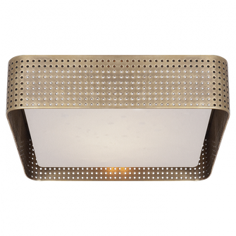 Precision Large Square Flush Mount (279|KW 4061AB-CDG)