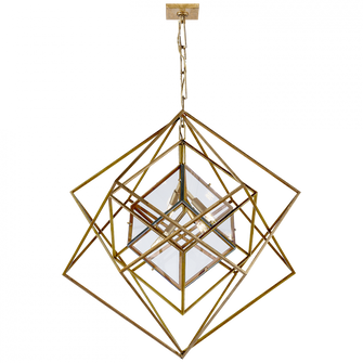 Cubist Medium Chandelier (279|KW 5021G-CG)