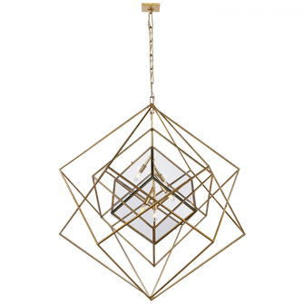 Cubist Large Chandelier (279|KW 5022G-CG)