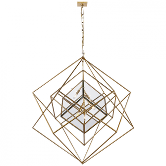 Cubist Large Chandelier (279|KW 5022G-CG)