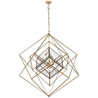 Cubist Large Chandelier (279|KW 5022G-CG)
